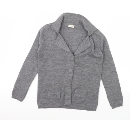 Womens UK Size 12 Preworn Grey Jacket