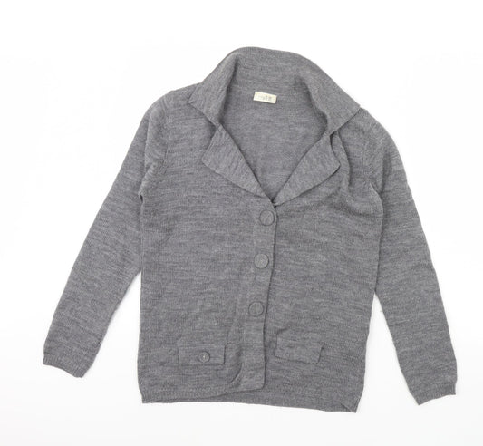 Womens UK Size 12 Preworn Grey Jacket