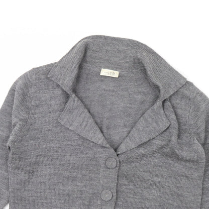 Womens UK Size 12 Preworn Grey Jacket