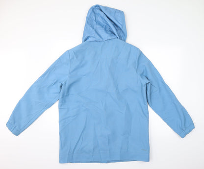 Womens UK Size 14 JBC Blue Trench Coat