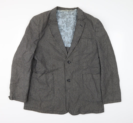 Mens UK Size  Cedar Wood State Regular Grey Suit Jacket