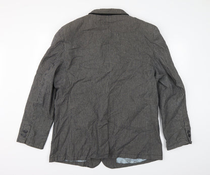 Mens UK Size  Cedar Wood State Regular Grey Suit Jacket