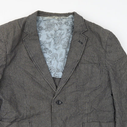 Mens UK Size  Cedar Wood State Regular Grey Suit Jacket