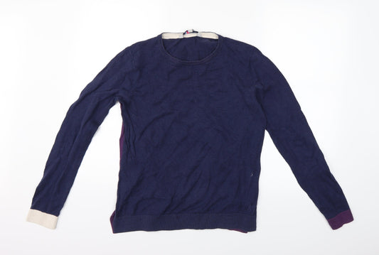 Crew Clothing Womens Blue   Basic Blouse Size 12