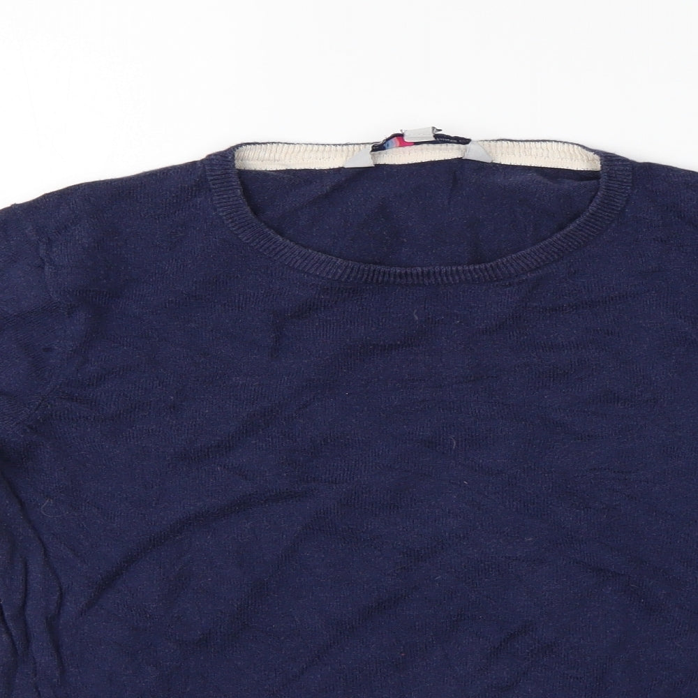 Crew Clothing Womens Blue   Basic Blouse Size 12