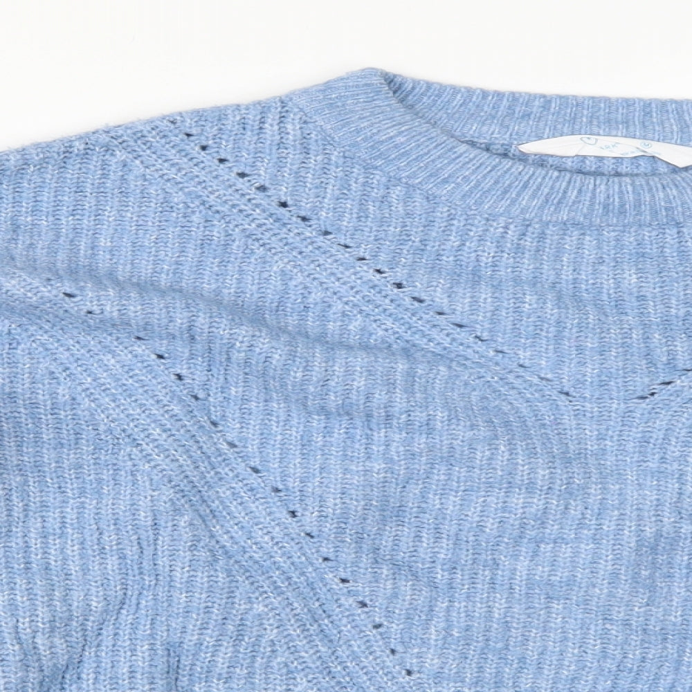 Primark Womens Blue   Pullover Jumper Size M