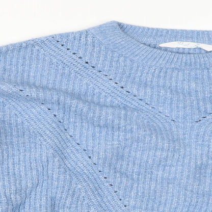 Primark Womens Blue   Pullover Jumper Size M