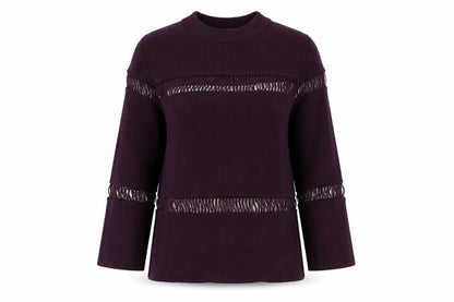 Womens UK Size 6 Topshop Purple Basic Blouse