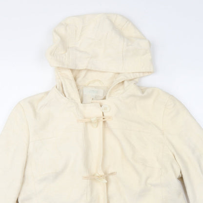 Marks and Spencer Womens Ivory   Overcoat Coat Size 12