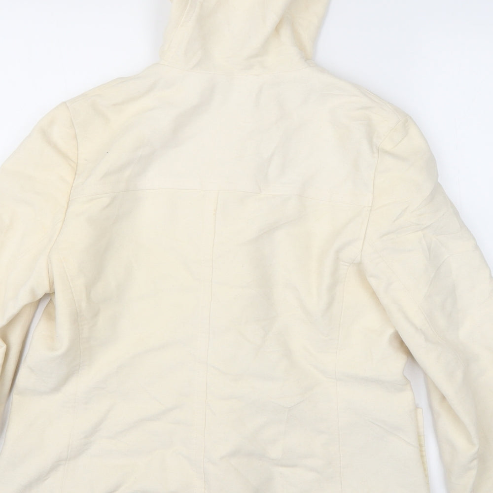Marks and Spencer Womens Ivory   Overcoat Coat Size 12