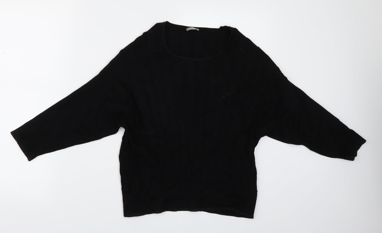 Womens UK Size 12 Gelco Black Basic Blouse