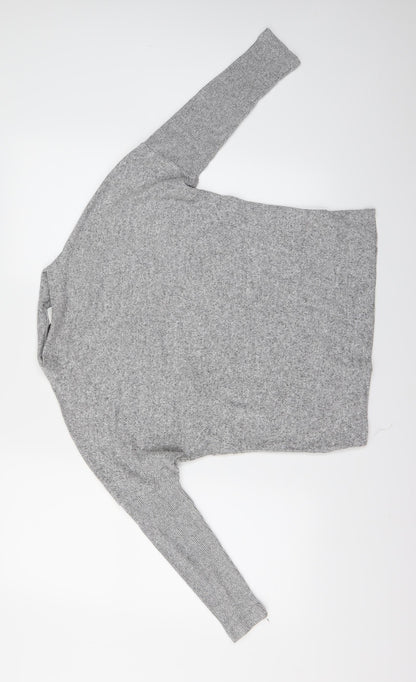 H&M Womens Grey   Pullover Jumper Size XS