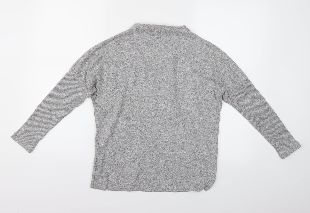 H&M Womens Grey   Pullover Jumper Size XS