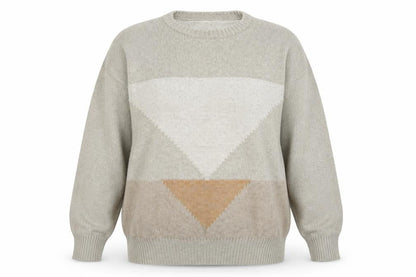 Preworn Womens Beige   Pullover Jumper Size 18