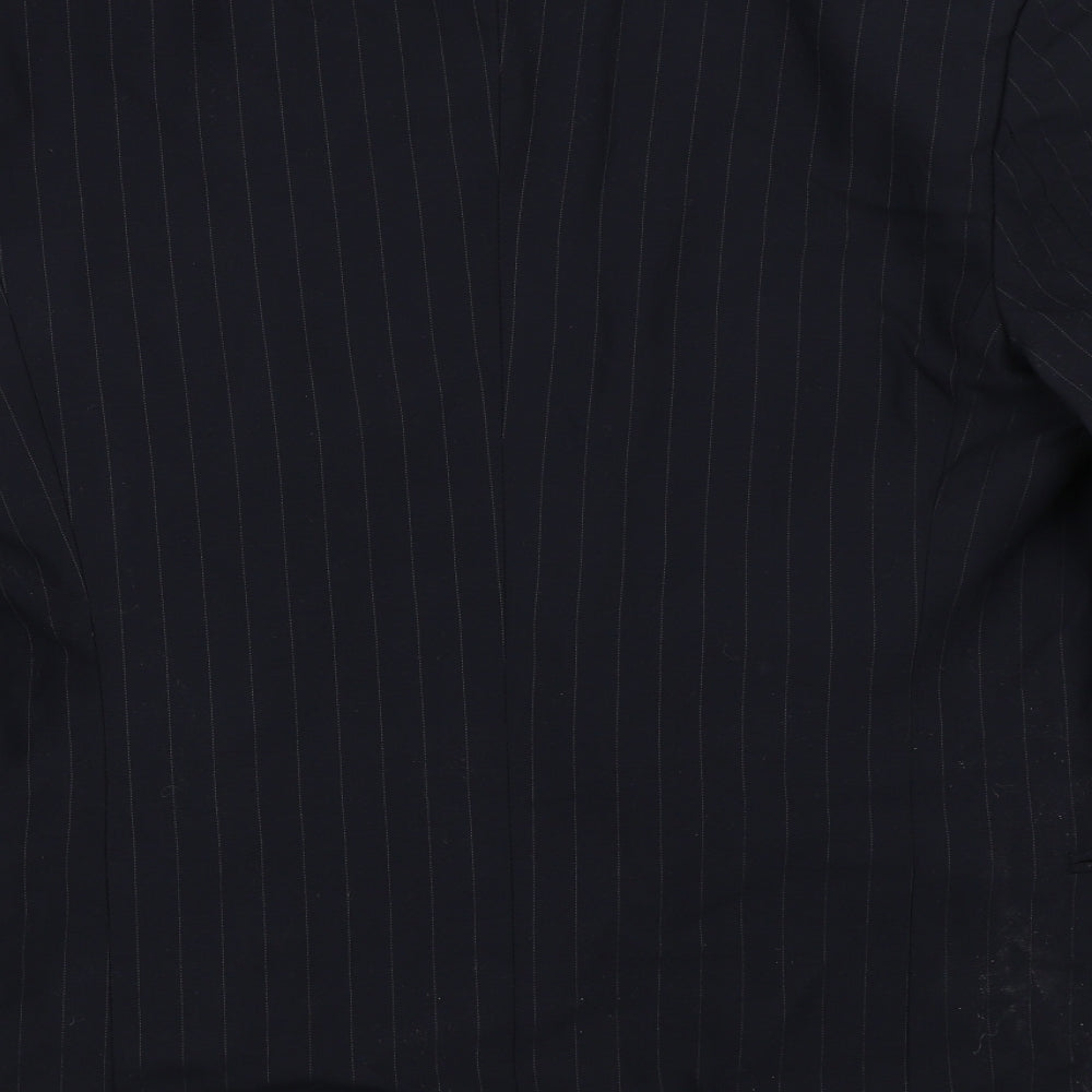 St Micahel Mens Black   Jacket Blazer Size 42