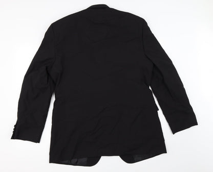 Mens UK Size 42 Marks and Spencer Regular Black Suit Jacket