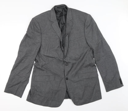 F&F Mens Grey   Jacket Blazer Size 42