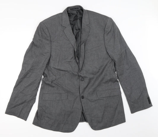 F&F Mens Grey   Jacket Blazer Size 42