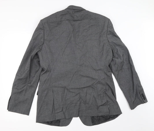 F&F Mens Grey   Jacket Blazer Size 42