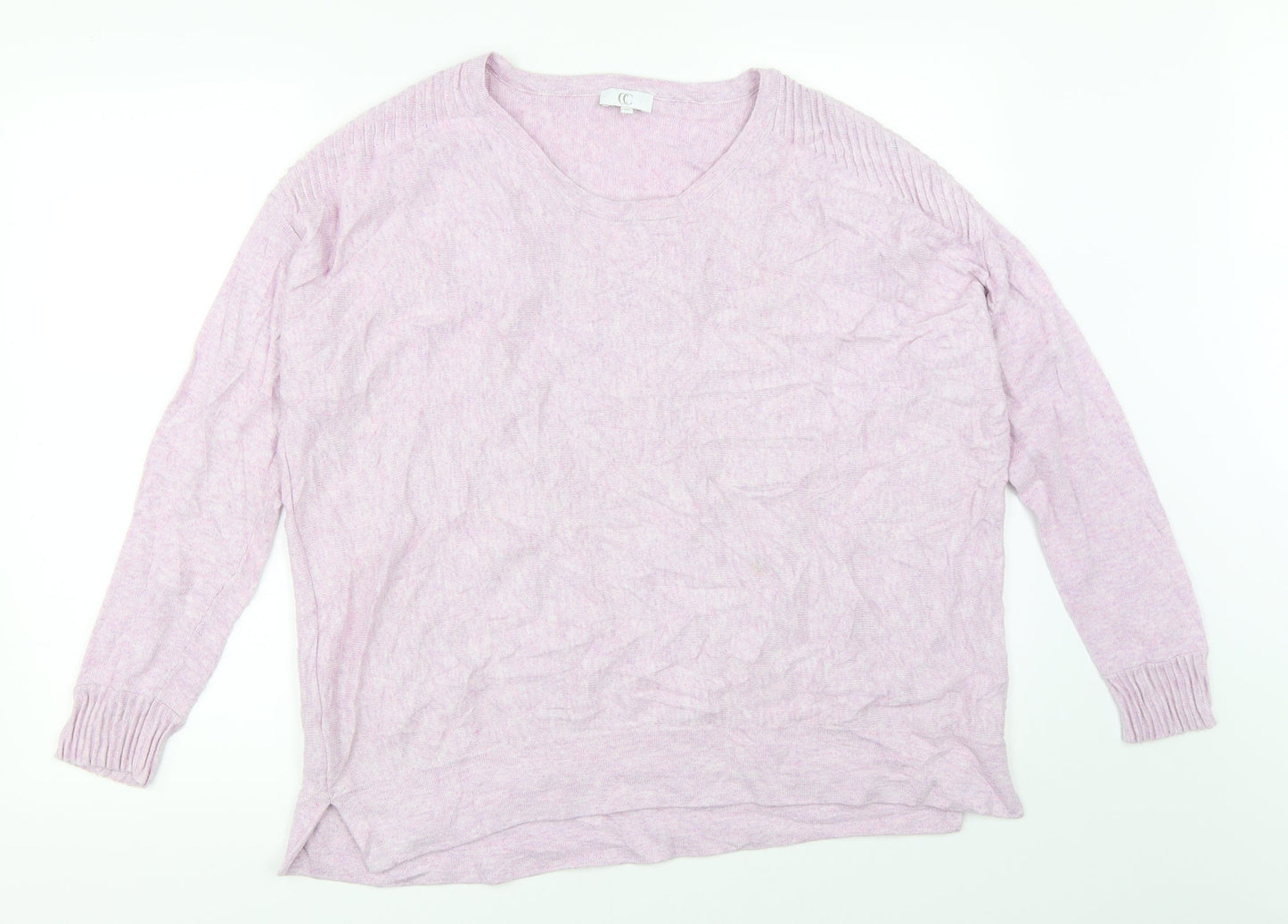 Country Casuals Womens Purple   Pullover Jumper Size M