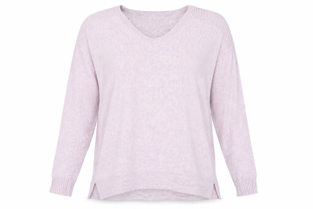 Womens UK Size M Country Casuals Purple Pullover Jumper