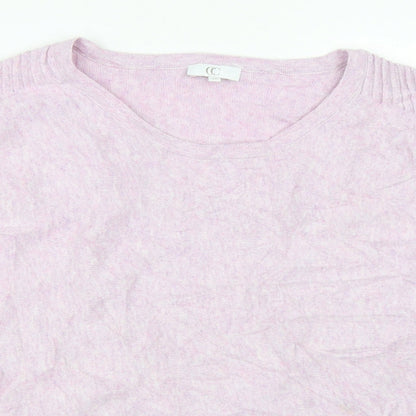 Country Casuals Womens Purple   Pullover Jumper Size M