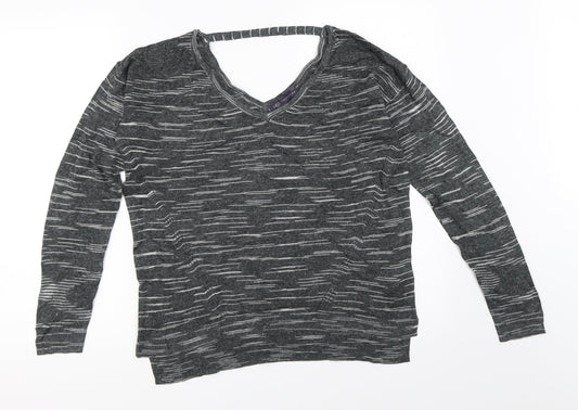 Marks and Spencer Womens Grey   Pullover Jumper Size M