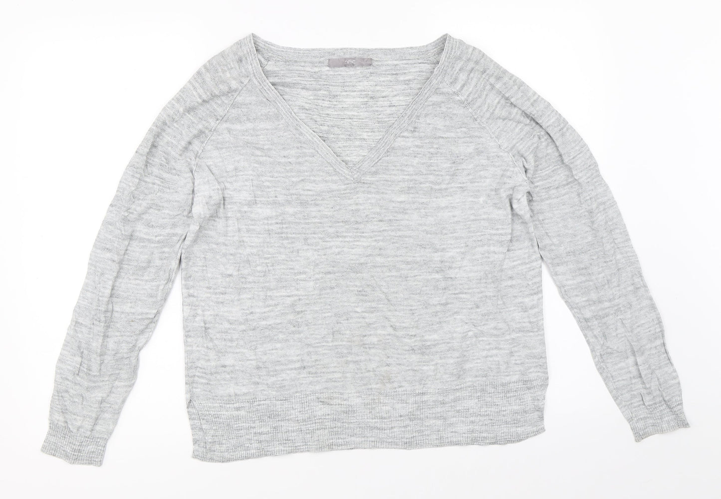Womens UK Size 12 NEXT Grey Pullover Jumper