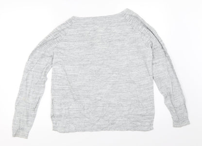 Womens UK Size 12 NEXT Grey Pullover Jumper