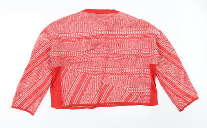 Marks & Spencer Womens Red   Pullover Jumper Size 14