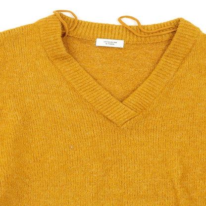 Jaqueline de Yong Womens Yellow   Pullover Jumper Size L