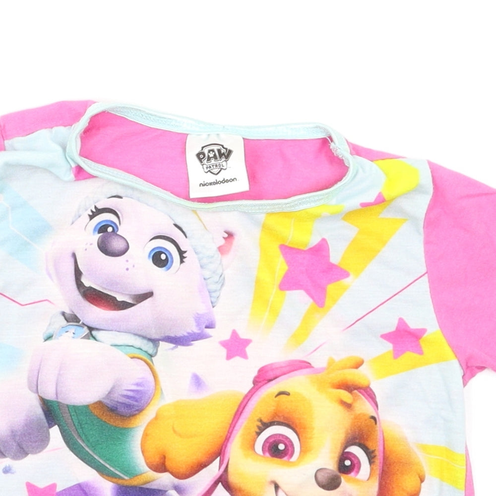 Nickelodeon Baby Pink   Basic T-Shirt Size 18-24 Months  - Paw Patrol