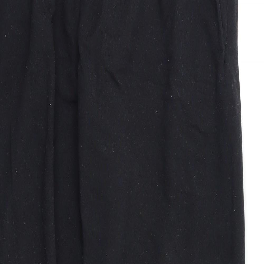 Fruit of the Loom Womens Black   Jogger Trousers Size M L27 in
