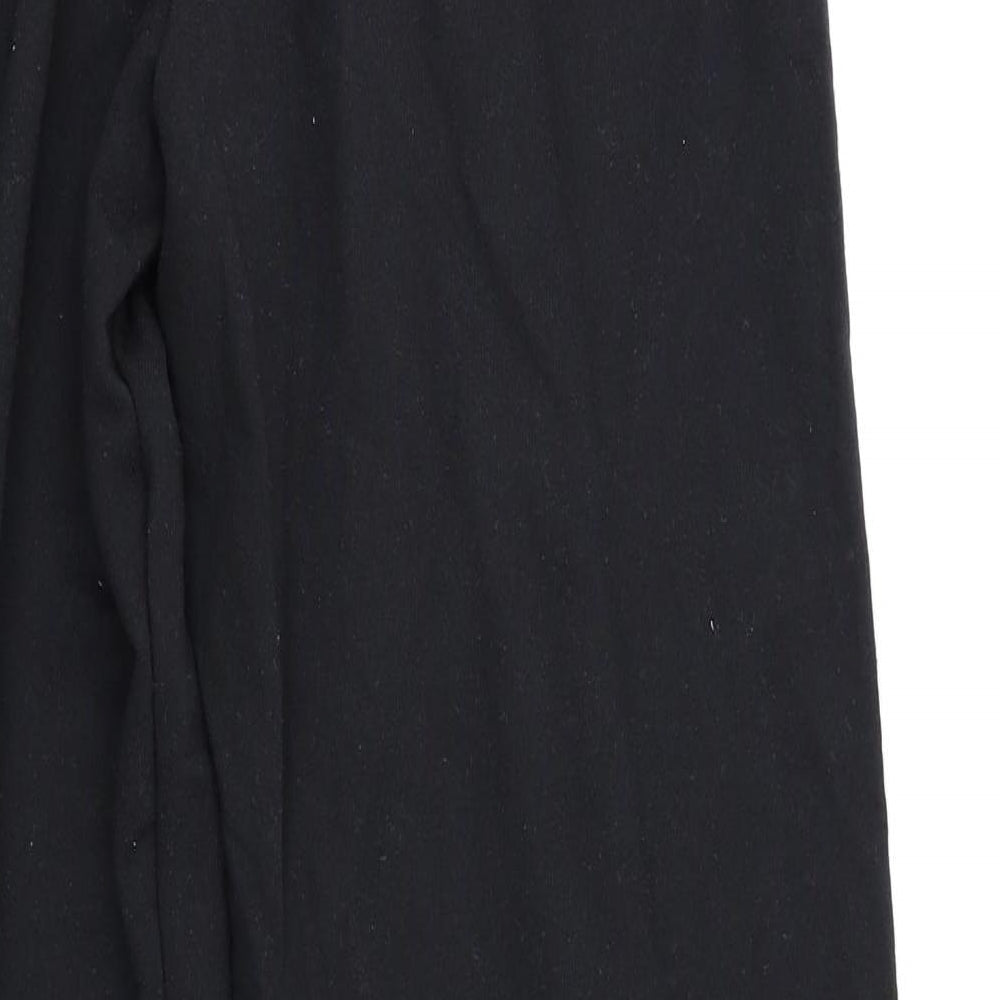 Fruit of the Loom Womens Black   Jogger Trousers Size M L27 in