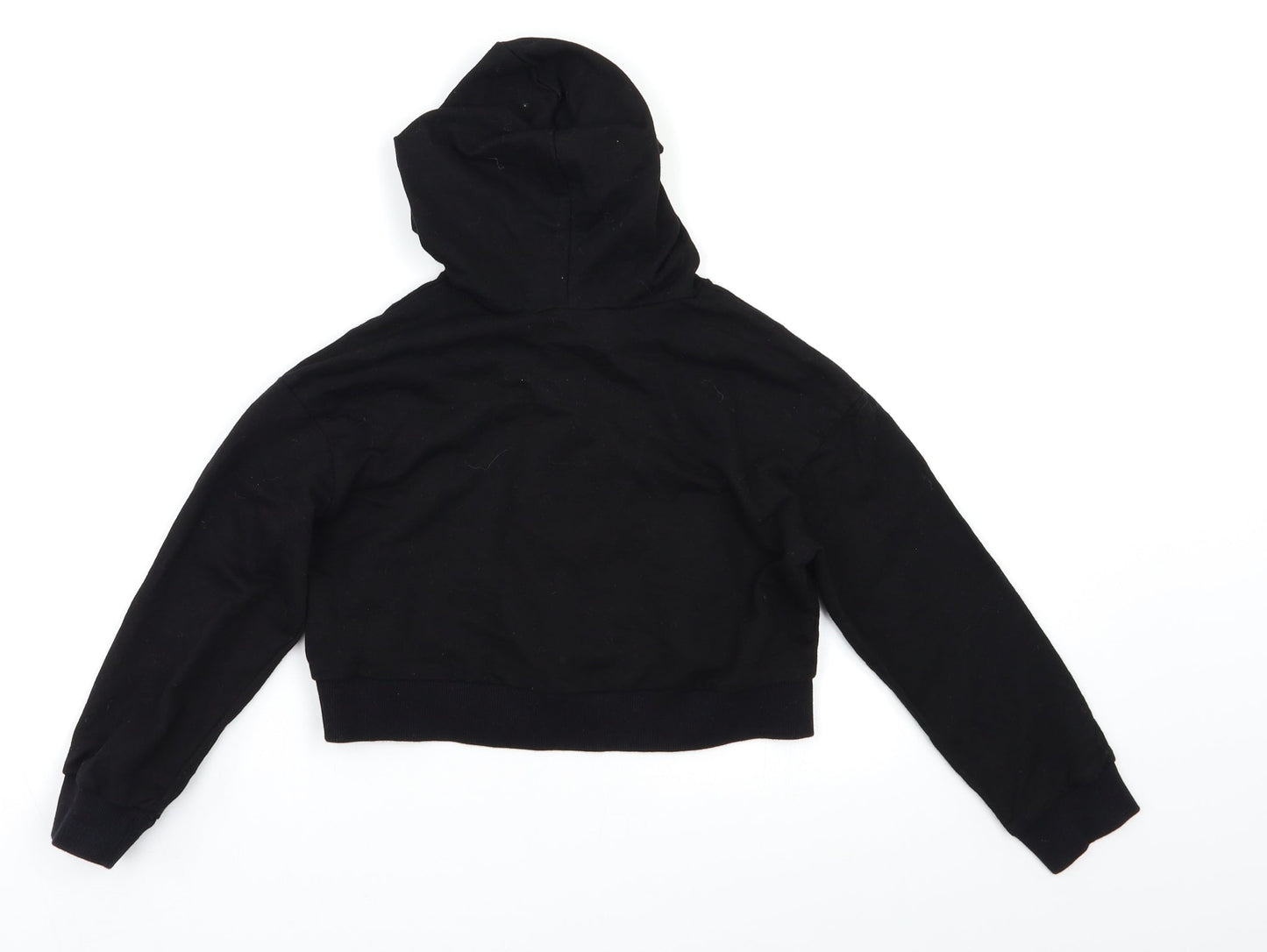 SheIn Girls Black   Pullover Hoodie Size 7 Years