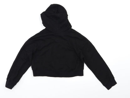 SheIn Girls Black   Pullover Hoodie Size 7 Years