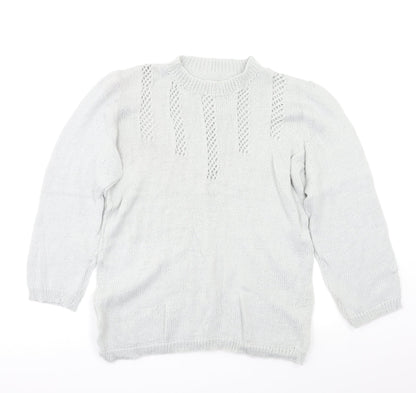 Preworn Womens Grey   Pullover Jumper Size M