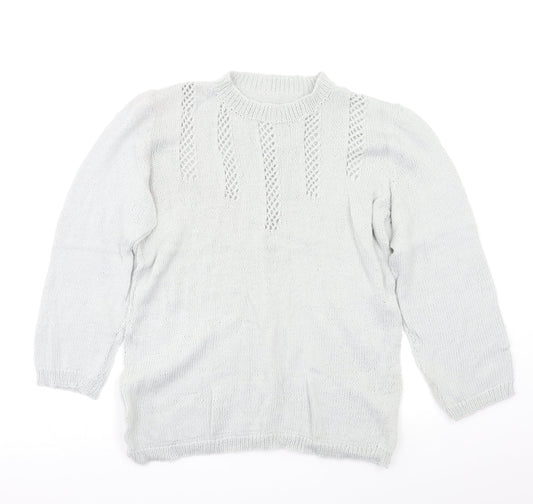 Preworn Womens Grey   Pullover Jumper Size M