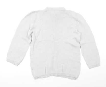 Preworn Womens Grey   Pullover Jumper Size M