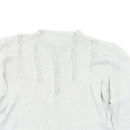 Preworn Womens Grey   Pullover Jumper Size M