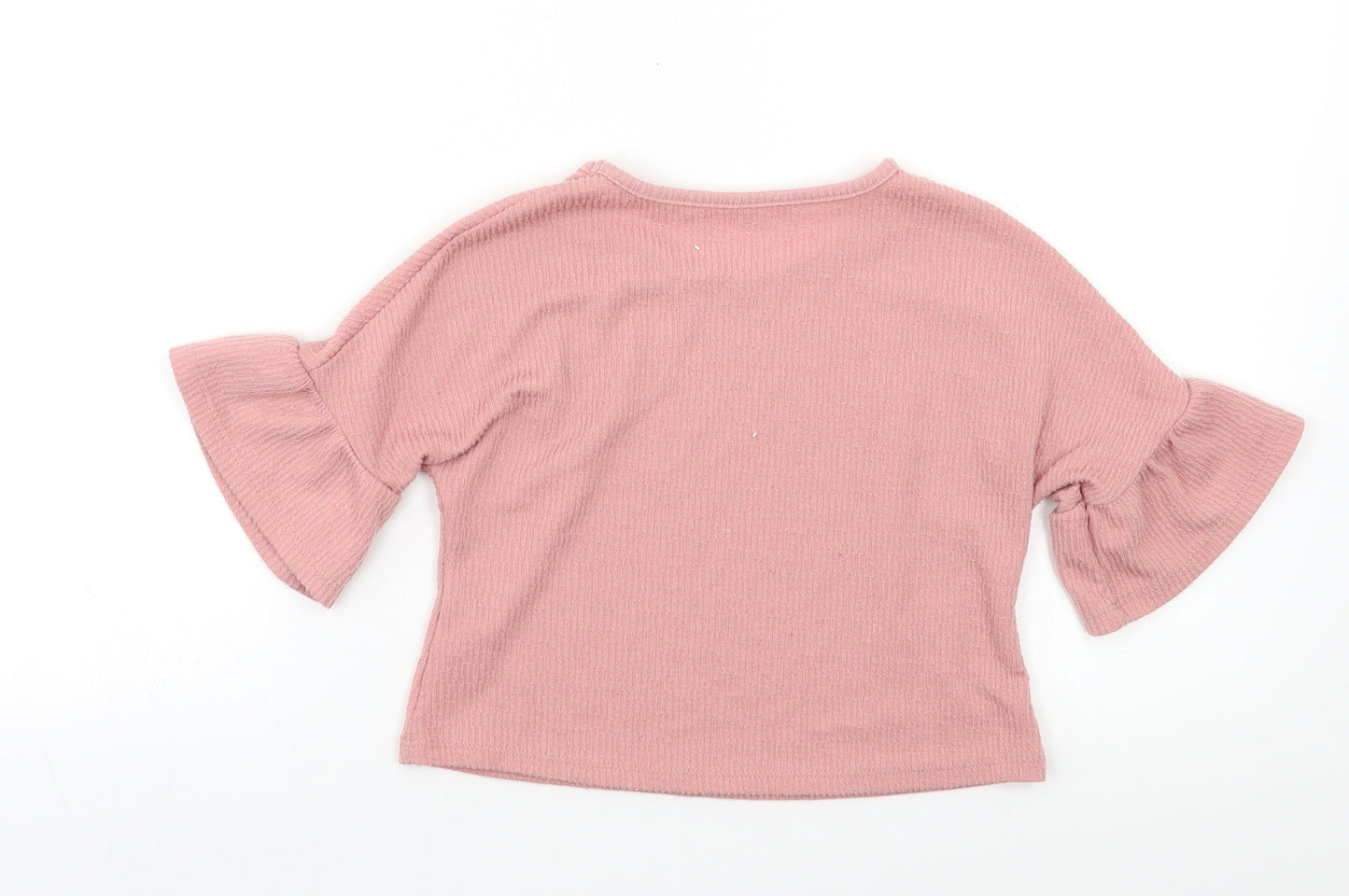 Nutmeg Girls Pink   Basic Blouse Size 5-6 Years