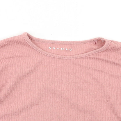 Nutmeg Girls Pink   Basic Blouse Size 5-6 Years