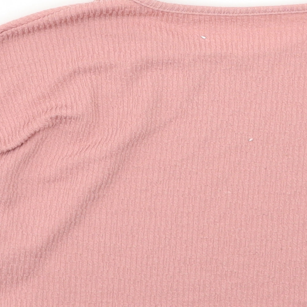 Nutmeg Girls Pink   Basic Blouse Size 5-6 Years