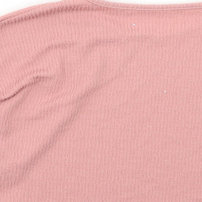 Nutmeg Girls Pink   Basic Blouse Size 5-6 Years