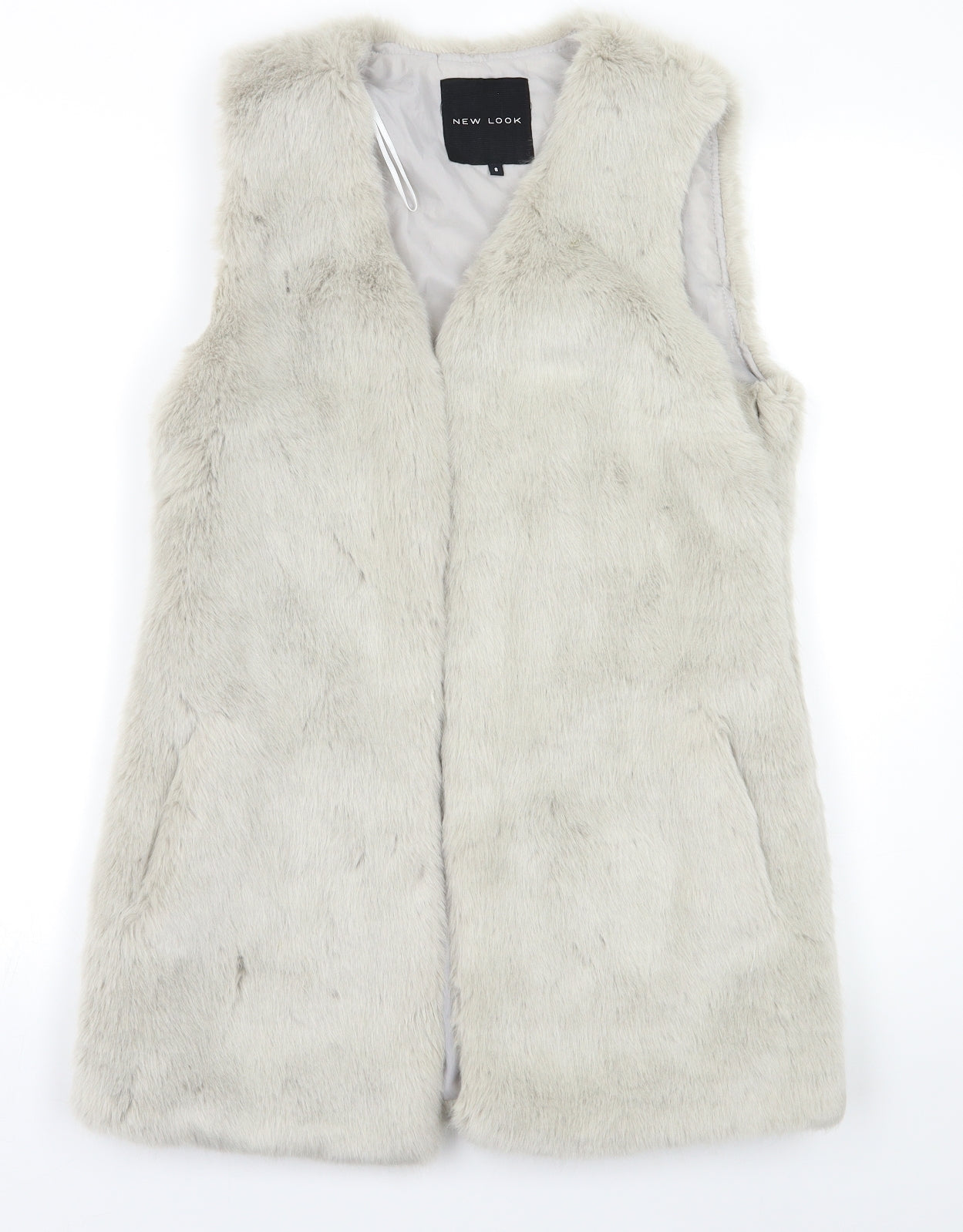 Womens UK Size 8 New Look Grey Jacket