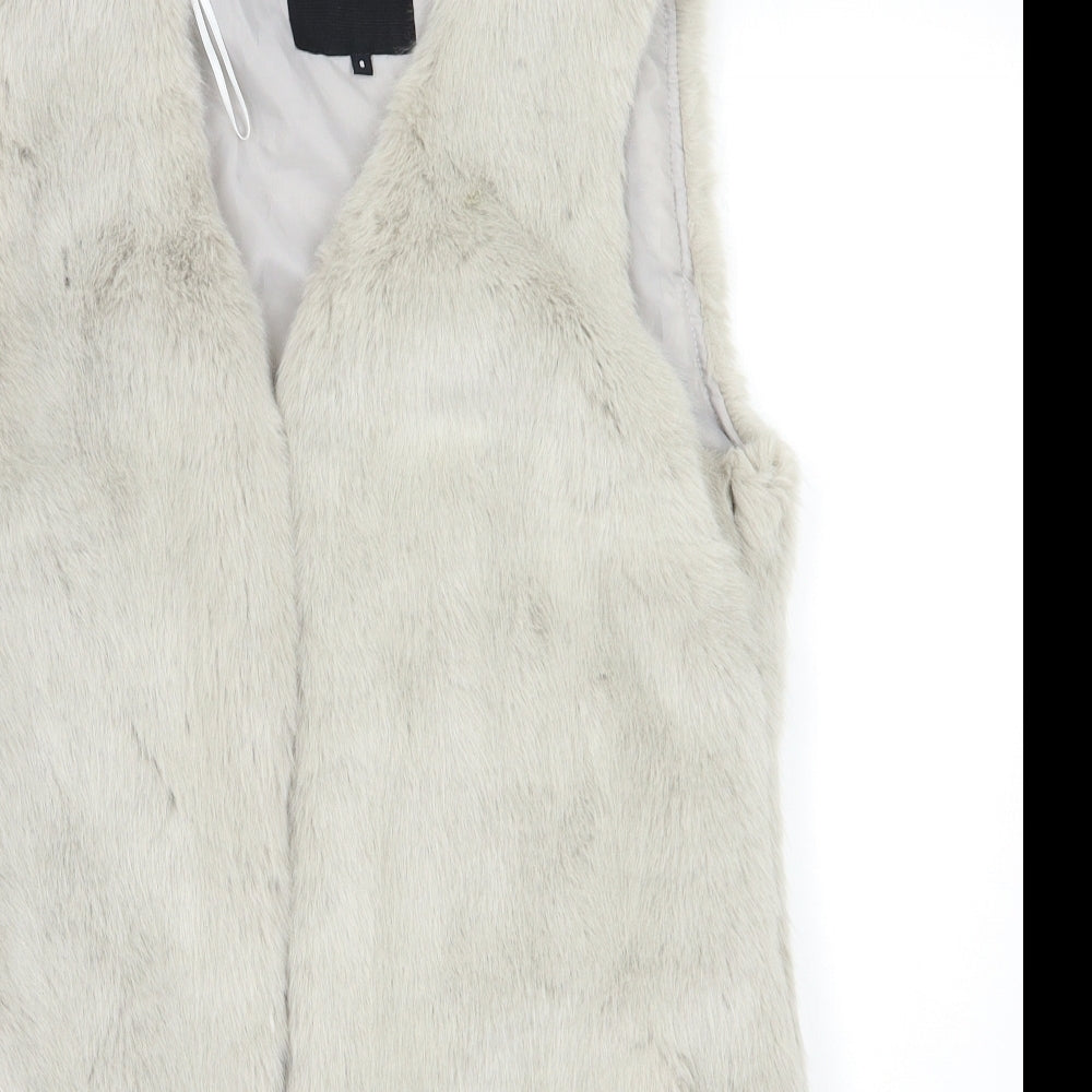 Womens UK Size 8 New Look Grey Jacket