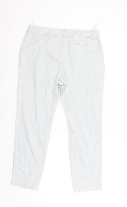 Womens UK Size 10 Dorothy Perkins Regular Fit Jegging Grey Trousers