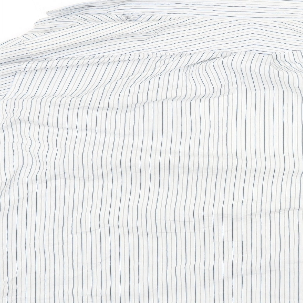 Mens UK Size XL Hammond & CO White  Button-Up Long Sleeve Casual Shirt