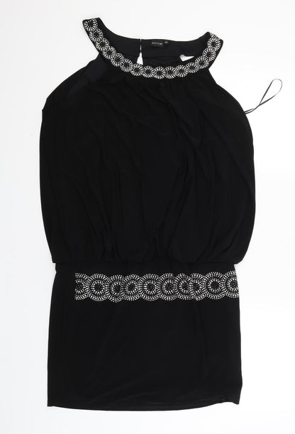 Body Flirt Womens Black   Tank Dress  Size 44