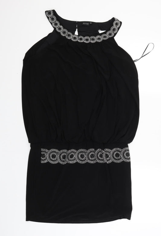 Body Flirt Womens Black   Tank Dress  Size 44